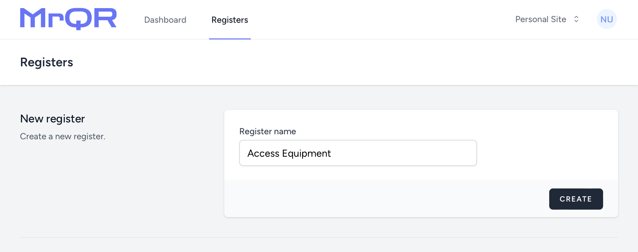 Registers